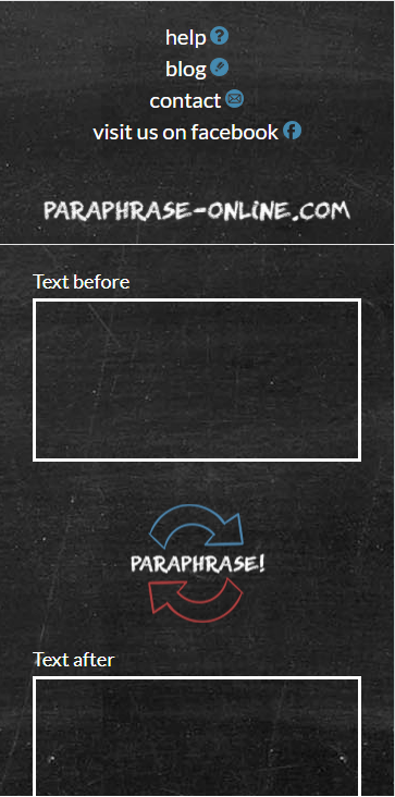 Paraphrase Online Mobile